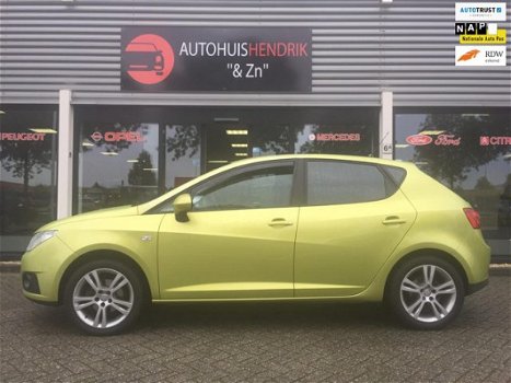 Seat Ibiza - 1.4 Sport-up 1e eigenaar nw model airco elec pakket cv cd getintglas lmv 16 inch - 1