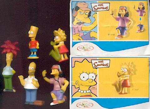 The Simpsons MPG-TT-figuur x 10 (volledige reeks) + 5 bijsluiters - 7