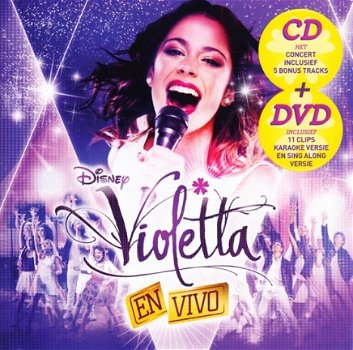 Violetta - En Vivo (DVD & CD) Walt Disney - 1
