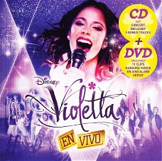 Violetta -  En Vivo  (DVD & CD)  Walt Disney