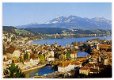 R063 Luzern Lucerne Sicht gegen Rigi Zwitserland - 1 - Thumbnail