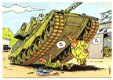 R074 Tank met Monteur / Militairen Humor - 1 - Thumbnail