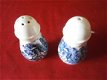 van Palissy England Royal Worcester Salt & Pepper Shakers Blue - 7 - Thumbnail