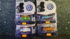 Set van 4 VW volkswagen t1 bussen 1:64 Greenlight - 1 - Thumbnail