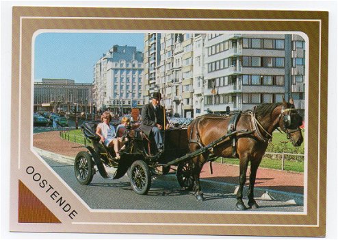 R110 Oostende Paard en Wagen / Koets / België - 1