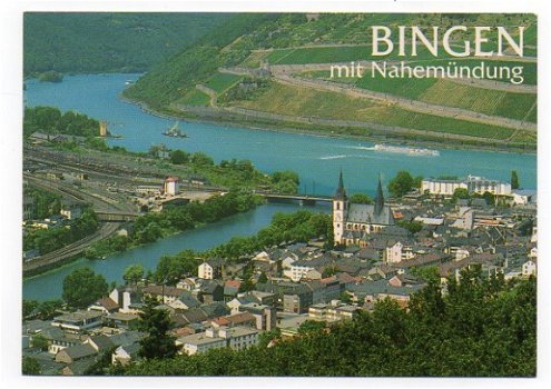 R112 Bingen am Rhein mit Nahemundung / Duitsland - 1