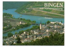 R112 Bingen am Rhein mit Nahemundung / Duitsland