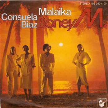 Singel Boney M - Malaika / Consuela biaz - 1