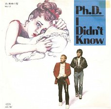 Singel Ph.D - I didn’t know / Theme for Jenny (instrumental version of “I didn’t know)