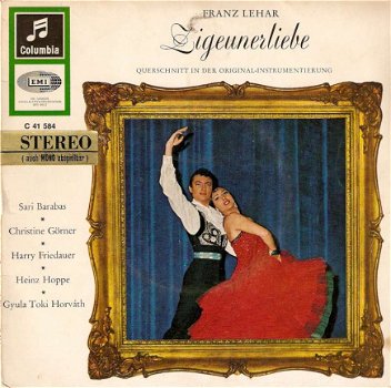 Klassieke EP Franz Lehar - Zigeunerliebe - Querschnitt - 1
