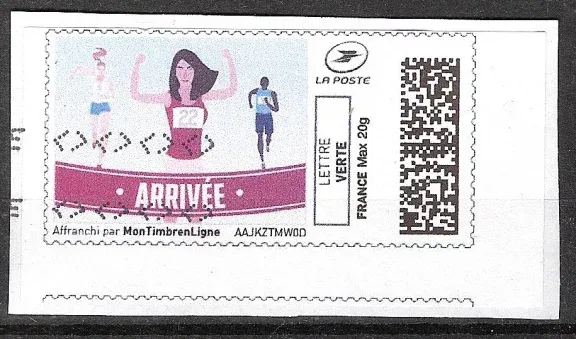 # frankrijk lettre no 047 - nr. 1