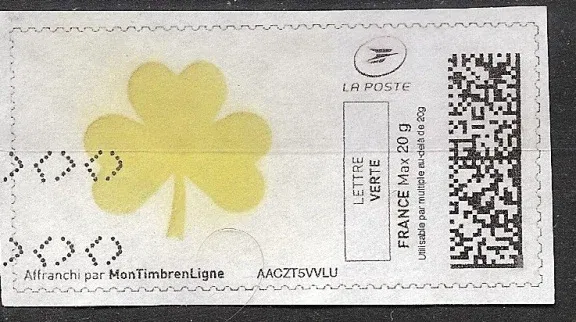 # frankrijk lettre no 065 - nr. 1