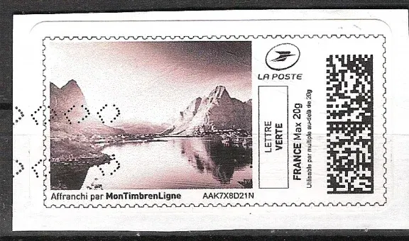 # frankrijk lettre no 070 - nr. 1