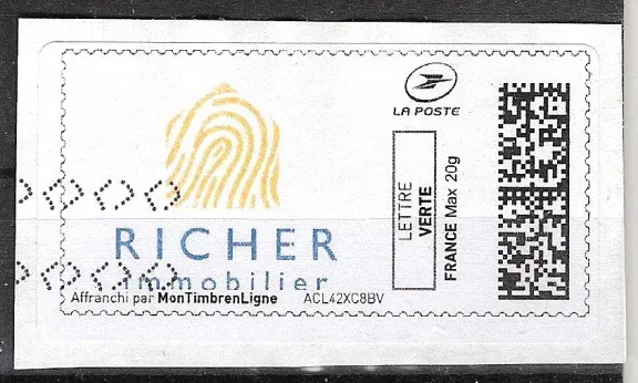 # frankrijk lettre no 071 - nr. 1