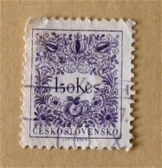 postzegel Tsjechoslowakije