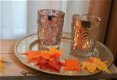 2 decoratieve glaasjes in 'rijkeluiszilver' - stijl - 1 - Thumbnail