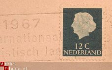 postzegel van Nederland - 12 cent (Hfl.)