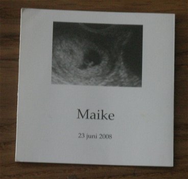 geboortekaartje (Maike) - 1