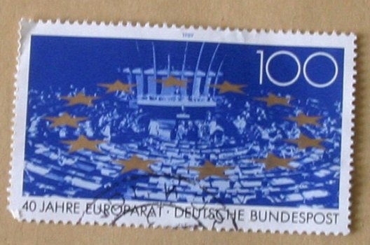 postzegel Duitsland (40 jahre Europarat) - 1