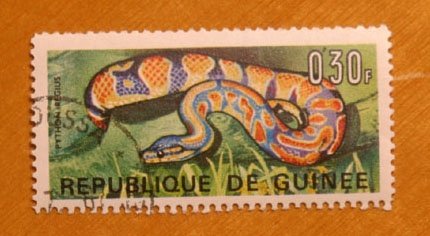 postzegel Guinea - 1