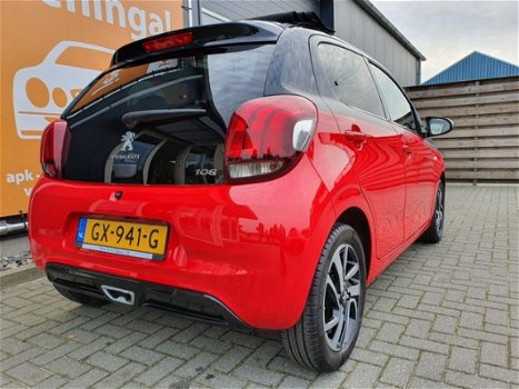 Peugeot 108 - 1.2 Puretech Allure TOP met Navigatie, Climate & Cruise control, LEER, Stoelverw. CABR - 1