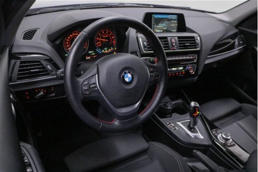 BMW 1-serie - 118i Sport Dealer Onderhouden NL Auto Automaat Sportstoelen ECC LMV Navi Cruise - 1