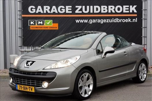 Peugeot 207 CC - 1.6 16V VTi Féline aut. LEER CLIMA CABRIO - 1