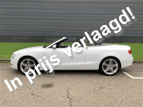 Audi A5 Cabriolet - 3.0 TDI Pro Line S line Navi leder alcantara - 1