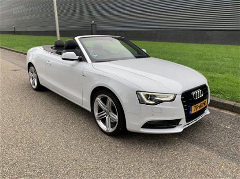 Audi A5 Cabriolet - 3.0 TDI Pro Line S line Navi leder alcantara - 1