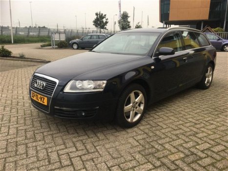 Audi A6 Avant - 2.7 TDI Pro Line Business Blauw 11-2006 Leder - 1