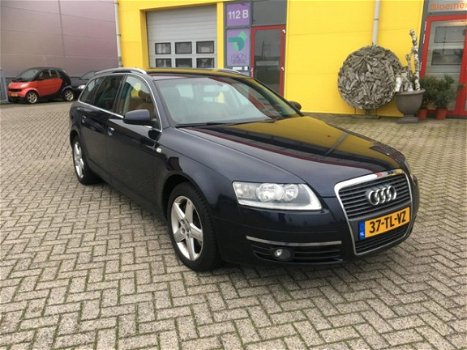 Audi A6 Avant - 2.7 TDI Pro Line Business Blauw 11-2006 Leder - 1