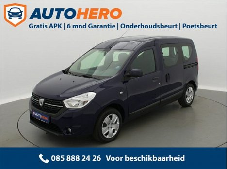 Dacia Dokker - 1.6 SCe Laureate PU97233 | Dealer onderhouden | Airco | Blueooth | Radio | USB | AUX - 1