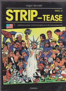 Strip-Tease 2 Amerikaanse striphelden in hun onderbroek