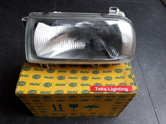 VW Vento (01.1992 →) Koplamp Hella 1AH006546471 Links NOS - Afbeelding 2