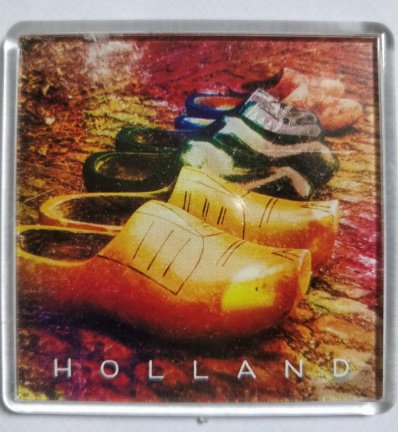 Amsterdam, Holland klompen magneet - nieuw - nr. 1