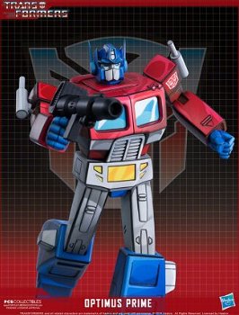 Pop Culture Shock Transformers Classic Scale Statue Optimus Prime - 4