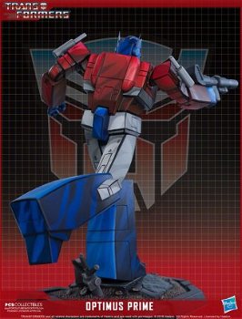 Pop Culture Shock Transformers Classic Scale Statue Optimus Prime - 6