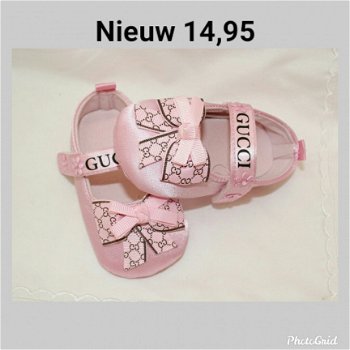 GUCCI BABY SCHOENEN IN ROZE MAAT 17 18/19 - 1