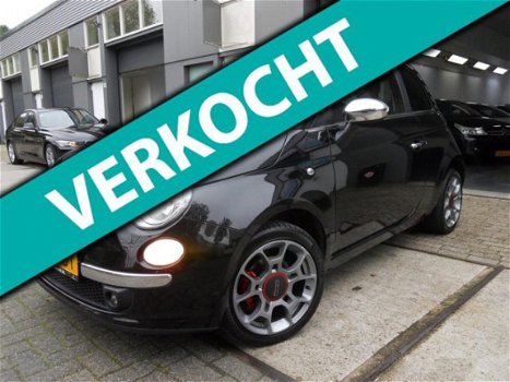 Fiat 500 - 1.4-16V Sport Eco/Sport Modus 101pk Inruil Mogelijk Chrome pakket - 1