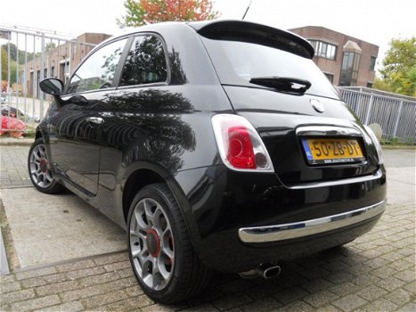 Fiat 500 - 1.4-16V Sport Eco/Sport Modus 101pk Inruil Mogelijk Chrome pakket - 1