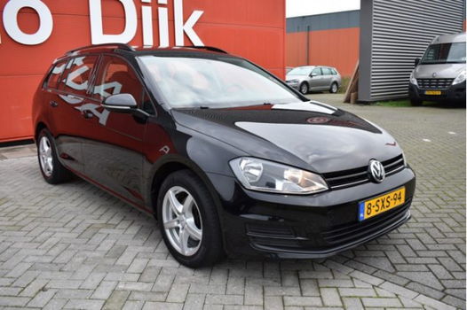 Volkswagen Golf Variant - 1.6 TDI Trendline Navi | Airco | Cruise | Radio/Cd | LMV | Trekhaak - 1