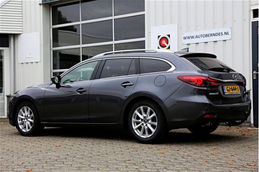 Mazda 6 Sportbreak - 2.2D SkyActiv-D 150 Skylease GT*Facelift*NL-Auto*Perfect Onderh.*Navi/Leder/Key - 1