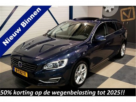 Volvo V60 - €15609 ex.BTW 2.4 D6 AWD 210kW/286pk Aut6 PIHV Summum CLIMA + CRUISE + ADAPT.BI-XENON + - 1