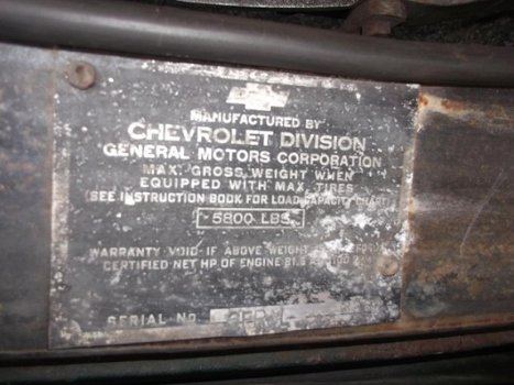 Chevrolet Apache - Pick Up 3100 V8 automaat - 1