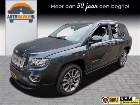 Jeep Compass - 2.0 Limited CVT Automaat /72.000 Km/1e Eig/Navi/Leder/Camera/18inch/NAP/Garantie - 1