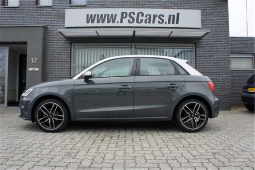 Audi A1 Sportback - 1.0 TFSI Nardo Grey-Black Optik Bluetooth/Cruise/Clima/Navi/PDC RIJKLAAR €14.998 - 1