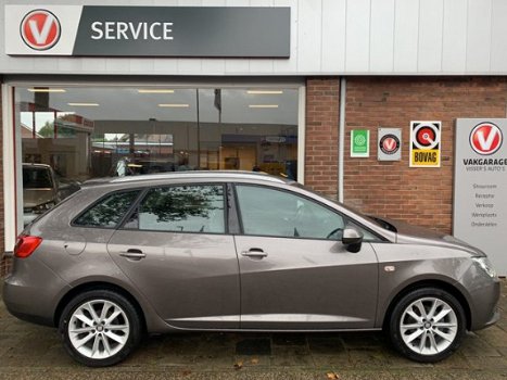 Seat Ibiza ST - 1.0 EcoTSI Style Connect | Cruise control | airco | lichtmetalen wielen | navigatie - 1