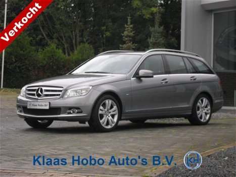 Mercedes-Benz C-klasse Estate - 180 K BlueEFFICIENCY AVANTGARDE Comfortpakket, LEER, PTS, NAVI, alar - 1