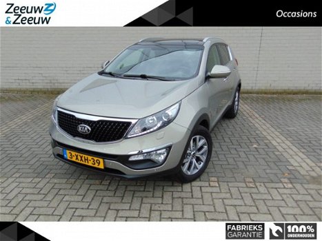 Kia Sportage - 1.6i 135pk ExecutiveLine | NAVI | CAMERA | AIRCO | LEDER | SCHUIFKANTELDAK | ETC... | - 1