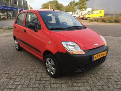 Chevrolet Matiz - 0.8 Pure 10-2007 Rood 5-deurs KM:52.656 NAP - 1